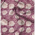 thumbnail image 1 of Soimoi Poly Georgette Fabric Peony Floral Fabric Prints by Yard 52 Inch Wide, 1 of 6