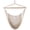 Natural, variant on Caribbean Rope Hanging Swing Chair, Handmade Soft-Spun Cotton Weaving Chair with 40" Hardwood Spreader Bar, Comfortable Hammock Chair for Indoor, Backyard & Patio