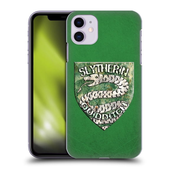 Head Case Designs Officially Licensed Harry Potter Prisoner Of Azkaban V Slytherin Quidditch Badge Hard Back Case Compatible with Apple iPhone 11