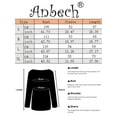 thumbnail image 5 of Anbech Deep V Neck Blouse for Women's Soft Long Sleeve Button Shirts Comfty Loose Fit Casual Sexy Tops, 5 of 7
