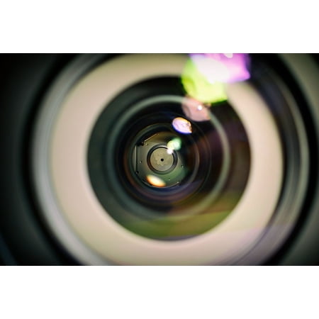 - Peel-n-Stick Poster of Light Optics Glass Lens Nikon Aperture Reflection Poster 24x16 Adhesive Sticker Poster Print