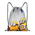 thumbnail image 1 of Pofeuu Minions for Water-Resistant 210D Drawstring Bag Compact Foldable Design Gym Yoga Travel Essentials Lightweight Carryall-Medium, 1 of 6