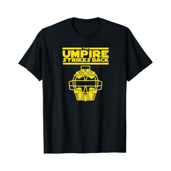 Sam Soft Mens The Umpire Strikes Back Baseball T-Shirt Full Size S-5Xl