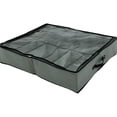 thumbnail image 1 of Caja De Bolsas De Almacenamiento De Zapatos Debajo De La Cama Grande De 45L Con Asas Reforzadas Y Tapa Transparente Contenedores De Almacenamiento De Zapatos Debajo De La Cama Plegables Para Zapatos D Muyoka Hogar, 1 of 1