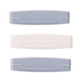 thumbnail image 1 of Exprimidor de tubo multifunción de 3 piezas, dispensador manual de pasta de dientes, limpiador facial, abrazadera exprimidora, blanco o gris para uso aleatorio, 1 of 5