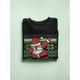 thumbnail image 3 of Dabbing Santa Men Sweatshirt, Male Large, 3 of 4