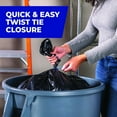 Hefty Heavy Duty Contractor Extra Large Trash Bags, 45 Gallon, 20 Count