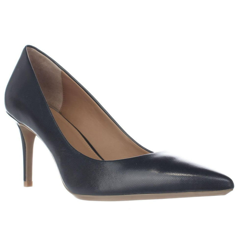 Calvin Klein - Womens Calvin Klein Gayle Classic Pump Heels, Navy - Walmart.com - Walmart.com