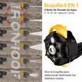 thumbnail image 3 of Hidrolavadora eléctrica portátil y inalámbrica 550 w, Negro, 3 of 5