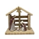 thumbnail image 3 of Estatua de de Navidad, pesebre navideño, artesanía, figura coleccionable única del nacimiento de Jesús, adorno de escritorio para sala de, 3 of 9