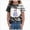 N14-Black, variant on boobe Halloween Shirt Toddler T-Shirt Girls Graphic Tee Spooky Tops