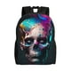 thumbnail image 1 of Easygdp Modern Abstract Colorful Skull B Mochila Versátil y Elegante: Comodidad, Almacenaje y Durabilidad para la Universidad, Trabajo, Viajes y Uso Diario, 1 of 8