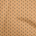 thumbnail image 1 of oneOone Velvet Rust Brown Fabric Asian Floral Block Craft Projects Decor Fabric Printed By The Yard 58 Inch Wide, 1 of 5
