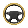 thumbnail image 3 of Kll Car Steering Wheel Cover, Universal 15 Inch, Soft Elastic And Comfortable,Car Accessories Decorations-Gold Shiny, 3 of 7
