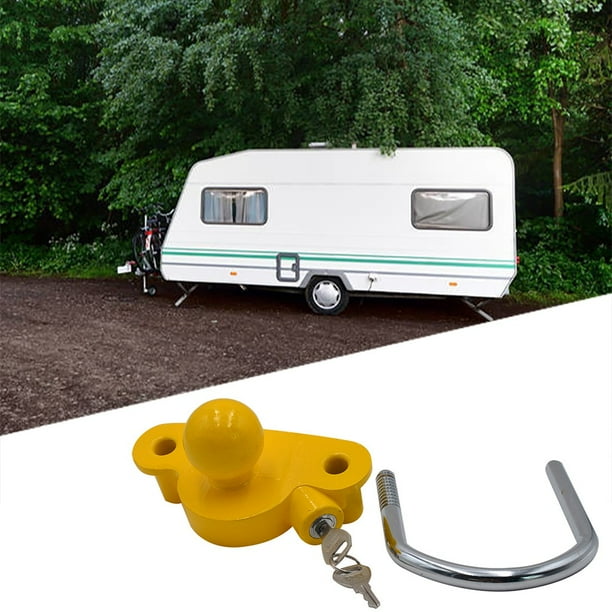 Universal High Security Hitch Lock Caravan Trailer Coupling Tow Ball