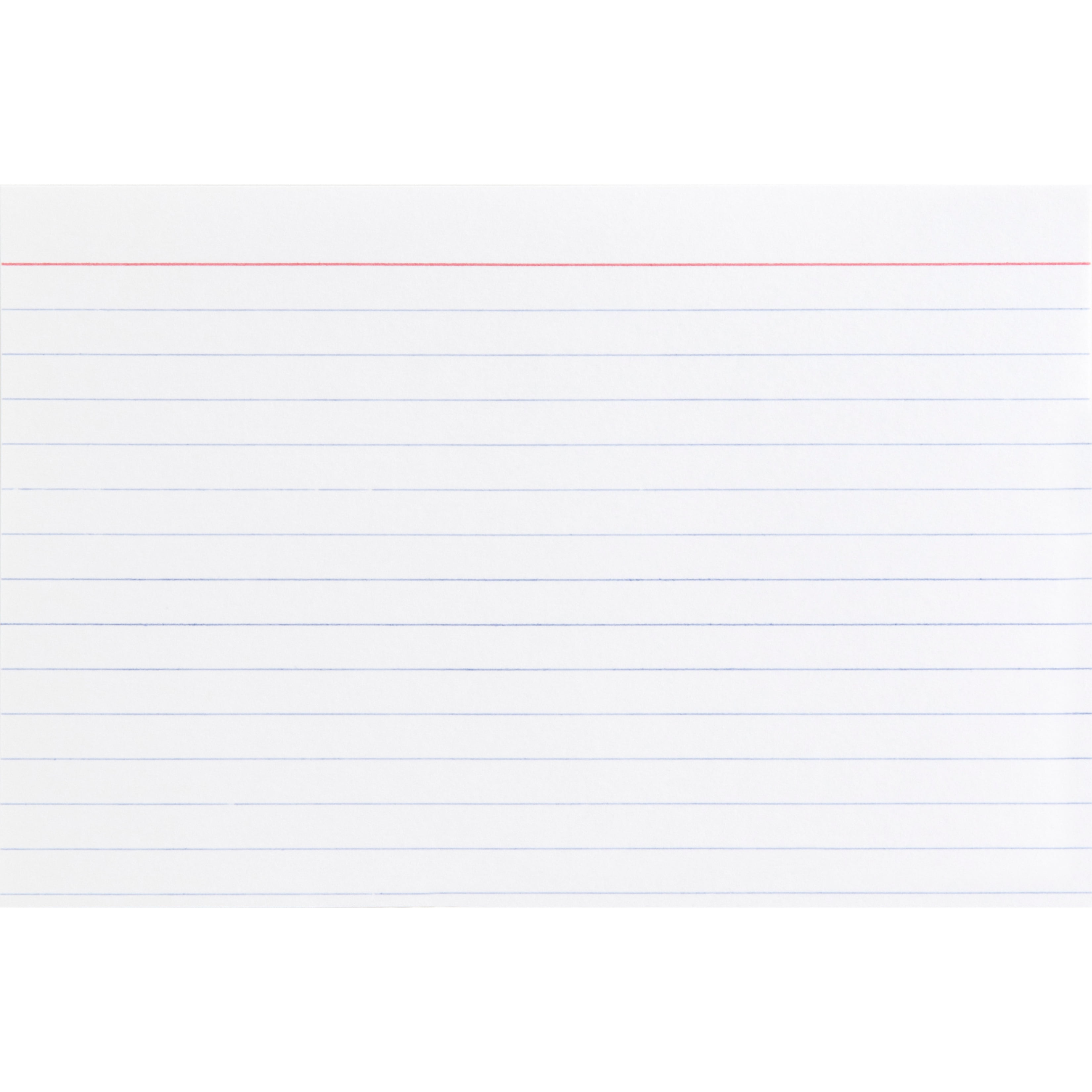 (3 pack) Business Source, BSN65261, Ruled White Index Cards, 100 / Pack