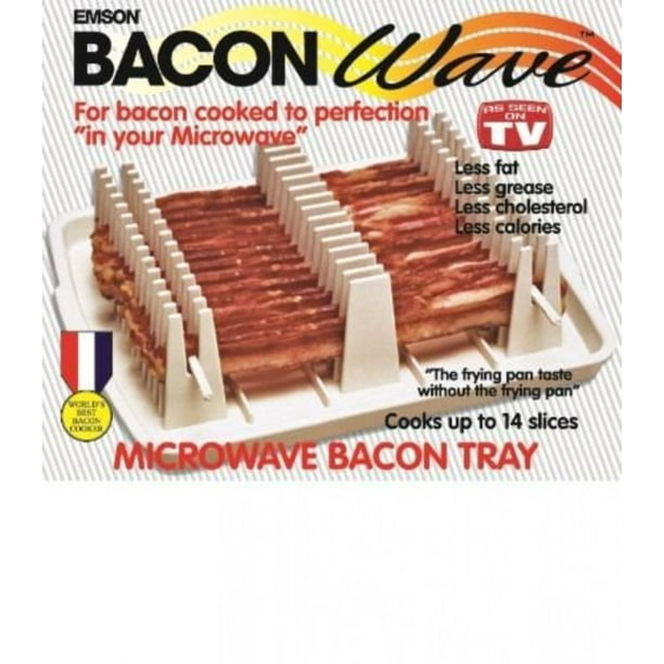 Emson Bacon Wave, Microwave Bacon Cooker, New