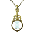 thumbnail image 1 of Collar Guitarra Antigua Joyería Música Colgantes Unbranded M, 1 of 3