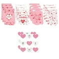 thumbnail image 1 of Hearth & Gear Valentine's Day Party 12 Valentine's Day Paper +18 Stickers 4 Patterns Valentine's Day Valentine's Day Packaging Party Sponge Wrapping Paper Wrap Christmas Bundle Wrapping Set Elephant, 1 of 7