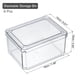 thumbnail image 5 of Alimentos Almacenamiento Contenedores Juego 6uds, Plástico Alimentos Almacenamiento Organizador Contenedores para Refrigerador, Cocina & Despensa Contenedores-Blancas, 5 of 5