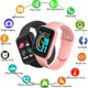 thumbnail image 2 of Y68 Smart Watch Medición De Presión Arterial De Oxígeno En Sangre Frecuencia Cardíaca Rastreador De Fitness Medidor De Ejercicio Millaje Calor Llamada Recordatorio De Información Monitoreo Del Sueño R, 2 of 4