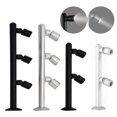 thumbnail image 2 of 2W 3W Jewelry Display Showcase LED Upright Pole Light Shop Desk Make-up Spot Lamp white 2W black 200mm, 2 of 8