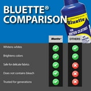 Bluette Concentrated Liquid Laundry Bluing / Laundry Detergent Whitener, 32 fl. oz.