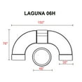 thumbnail image 2 of Delacora TKC-DPF-LAG06H Laguna Outdoor 6 Piece Conversation Set, 2 of 2