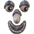 thumbnail image 1 of Funny Garden Tree Bark Decoration, Spring Outdoor Creative Ghost Face/Owl/Rabbit Garden Tree Statue Figurine Ornament, Poly Resin Yard Tree Hugger Props, Tree Sculpture Garden Decor (Ghost Face), 1 of 8