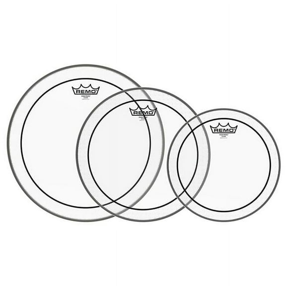 Remo  Clear Pinstripe Fusion Tom Batter Drumhead - 10, 12 & 14 in.