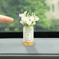 thumbnail image 5 of PONPRNGY Cute Mini Blossom in Flower Vase, Fresh Car Ornaments, Car Rearview Mirror Ornaments Funny Dashboard Decorations Kawaii Car Interior Accessories for Women Gifts, 5 of 5