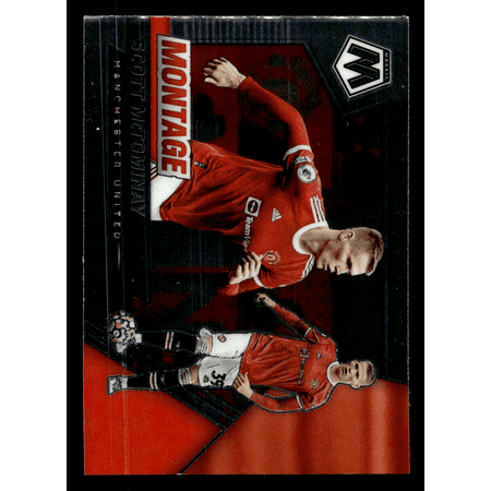 2022 Panini Mosaic Montage Scott McTominay Manchester United #15 Soccer Card