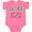 Hot Pink, variant on Inktastic My Opa Grandpa Loves Me Boys or Girls Baby Bodysuit
