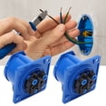 thumbnail image 4 of Industrial Power Socket 3-pin Industrial Socket Single-phase Industrial Power Socket Electrical Auxiliary Materials 2Pcs Industrial Power Socket SinglePhase 3Pin ExplosionProof, 4 of 8