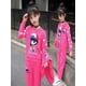 thumbnail image 1 of Abrigo de primavera y otoño para niñas, conjunto de trajes para niños, camiseta de manga larga, Sudadera con capucha, pantalones con cremallera, chándales, ropa deportiva para niñas 10T Gao Jinjia LED, 1 of 2