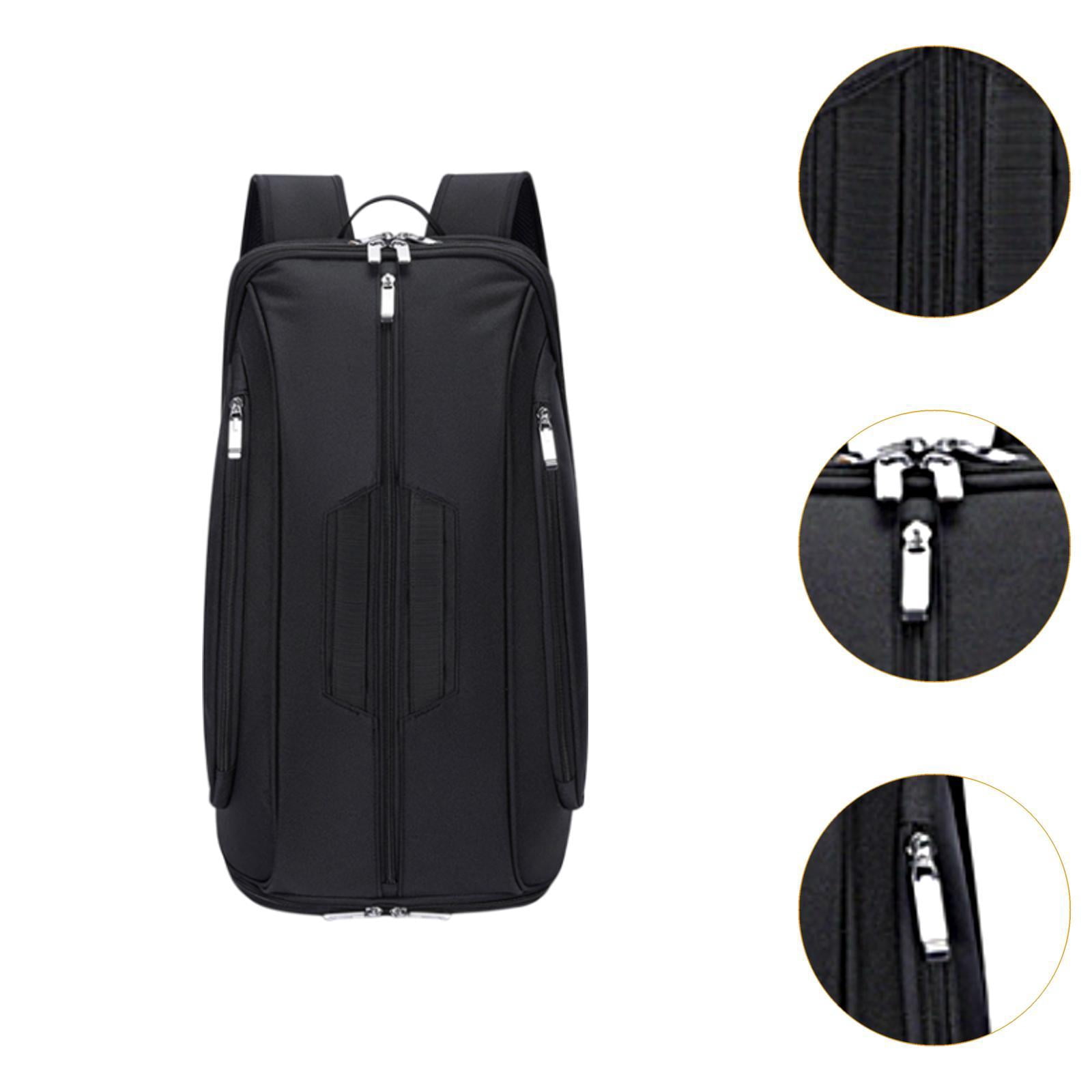 harayaa Pickleball Backpack Tennis Bag Portable Travel Pouch Racket Cover Handbag Paddle Black