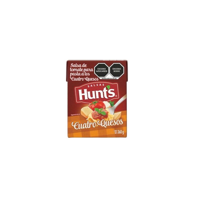 Pack de 24 Salsa de tomate a los 4 Quesos Hunt´s de 360g Hunt´s 4 quesos