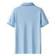 thumbnail image 3 of pstuiky Camisa de manga corta para hombre, Camisa informal de manga corta con cuello vuelto, cómoda y lisa, para hombre camisetas de hombre xl, 3 of 3