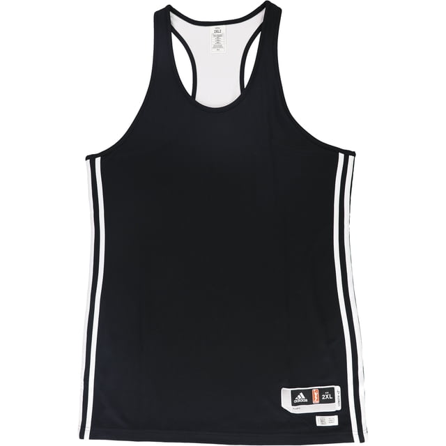 adidas Womens WNBA Practice Jersey, Negro, XX-Large