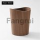 thumbnail image 3 of For Storage Wooden Trash Can Home Bucket Garbage Bin Hotel Living Room, 3 of 5