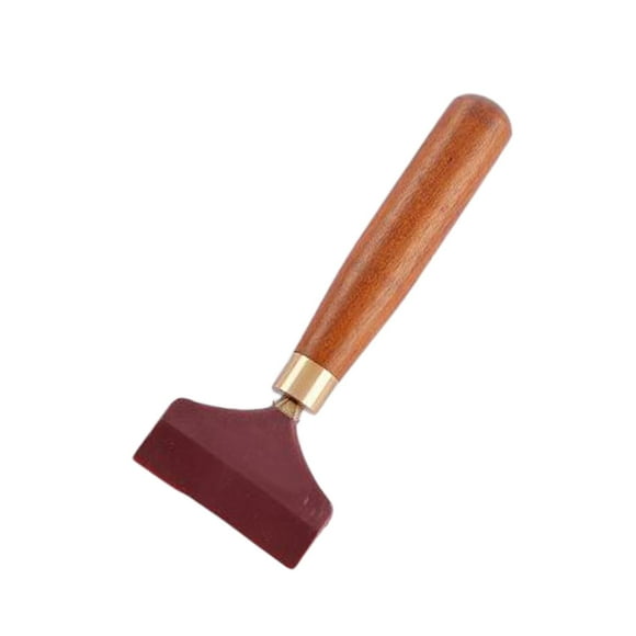 Limpiador de té, herramienta para raspar hojas de té, cepillo de madera, fácil de usar, accesorios duraderos, estables S Mango corto B