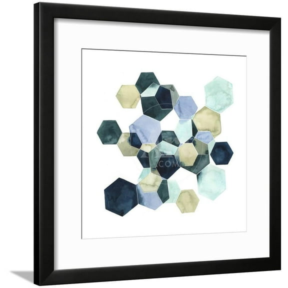 Crystallize I, Abstract Framed Art Print Wall Art by Grace Popp Sold by Art.Com