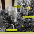 thumbnail image 3 of Guirnalda de Navidad Artego 270cm con Luces LED Semi Nevada color Negro, 3 of 5