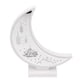 thumbnail image 5 of Luz LED Ramadán Mubarak decorativa de plástico con batería, Base estable, forma de luna, para decoración musulmana, 5 of 5