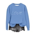 thumbnail image 6 of breaise Girl Boy Long Sleeve Tops Kids Crewneck Sweatshirts Soft Solid Pullover for Girls Boys Loose Sweatshirt, 6 of 7