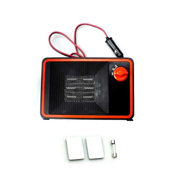 Kenally Calentador desempañador eléctrico Universal para Interior de coche, desempañador de parabrisas de verano, ventilador de Kits de molduras para tableros de automóviles