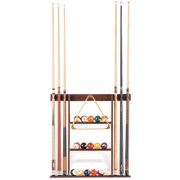 Deluxe Cue Wall Rack