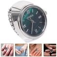thumbnail image 5 of Reloj de dedo Mini reloj de anillo Reloj de anillo con números romanos Reloj de anillo moderno, 5 of 5