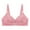 Pink, variant on Tbopshirt Wireless Bras for Women Plus Size,Stretch Push-Up Womens Bras Lace No Wire,Woman's Color Comfortable Hollow Out Perspective Bra Underwear No Rims