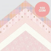 Roobee by Mara Mi Baby Girl Scrapbook Paper 12 x 12 - 24 lb/ 110 GSM, 50 sheets